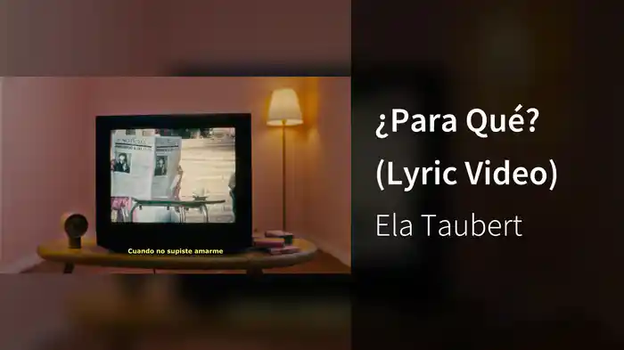 ¿Para Qué? (Lyric Video)