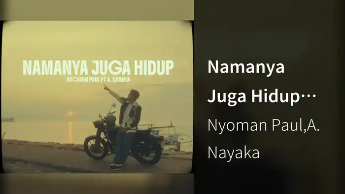 Namanya Juga Hidup (Lyric Video)