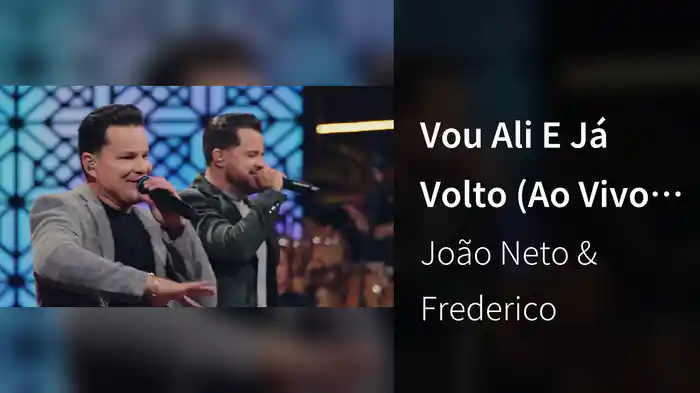 Vou Ali E Já Volto (Ao Vivo Em Goiânia / 2024)