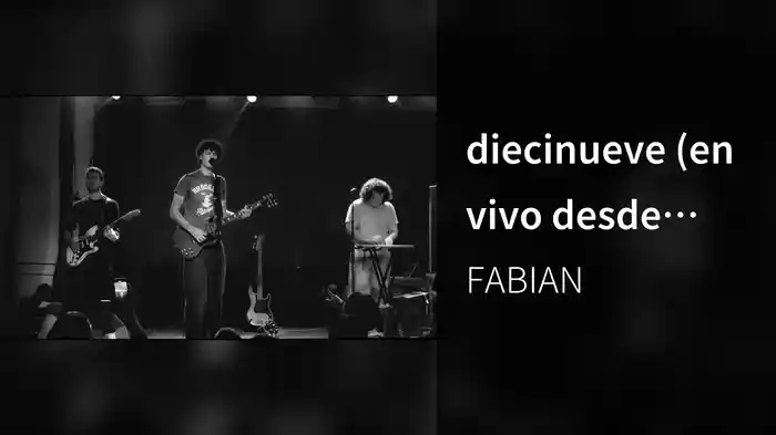 diecinueve (en vivo desde Lima)