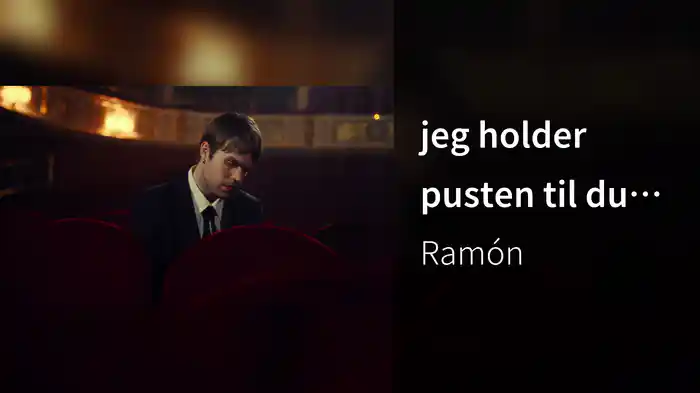 jeg holder pusten til du drar