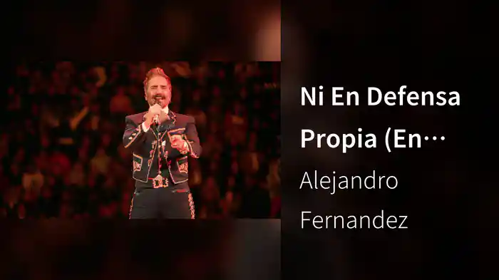 Ni En Defensa Propia (En Vivo Desde La Plaza de Toros La México, 2024)