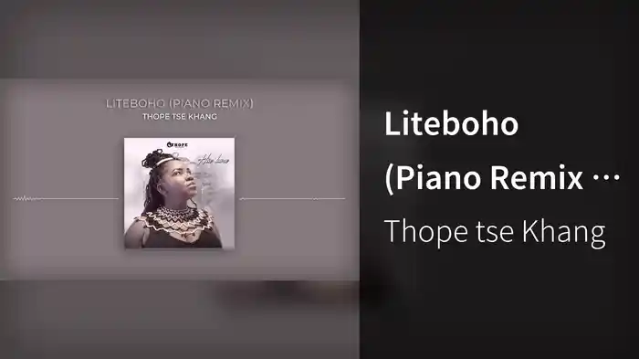 Liteboho (Piano Remix / Visualizer)