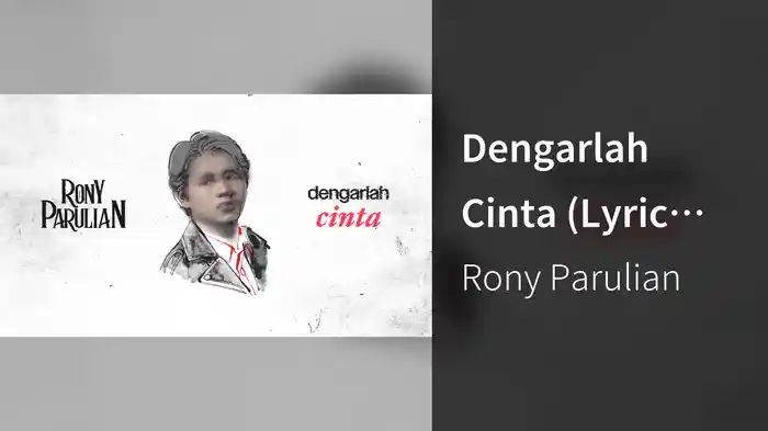 Dengarlah Cinta (Lyric Video)