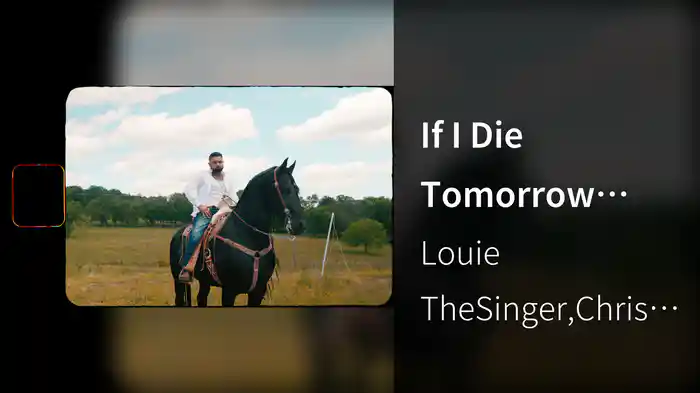If I Die Tomorrow (Visualizer)