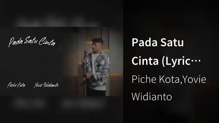 Pada Satu Cinta (Lyric Video)