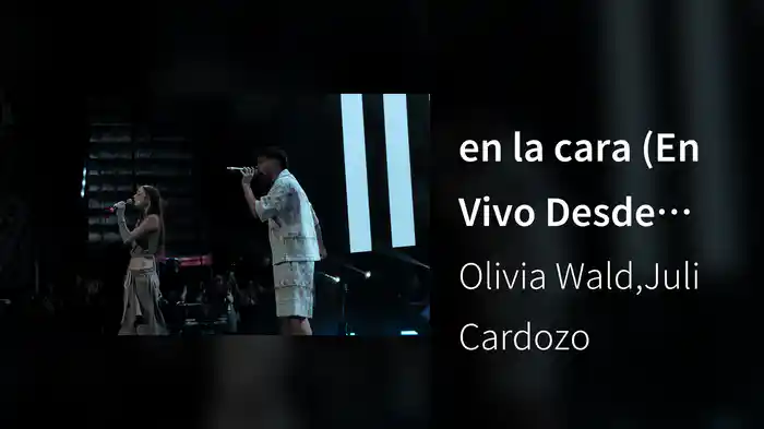 en la cara (En Vivo Desde Villa María)