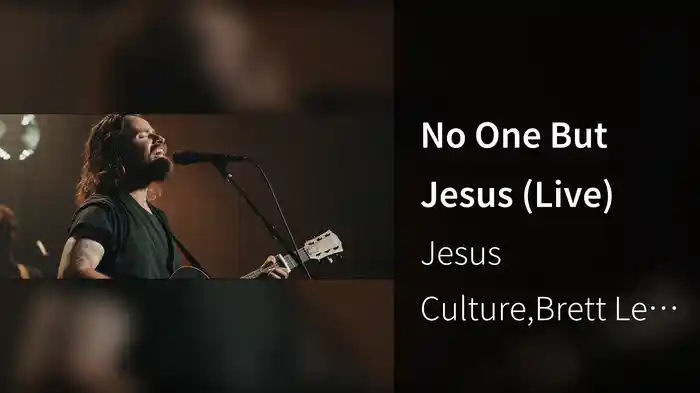 No One But Jesus (Live)