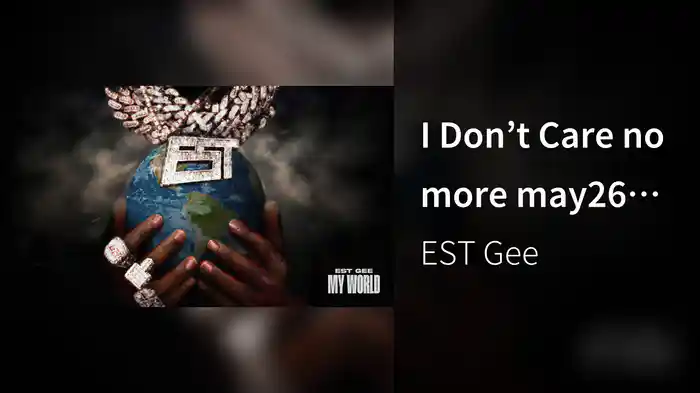 I Don’t Care no more may26 (Audio)