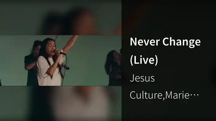 Never Change (Live)