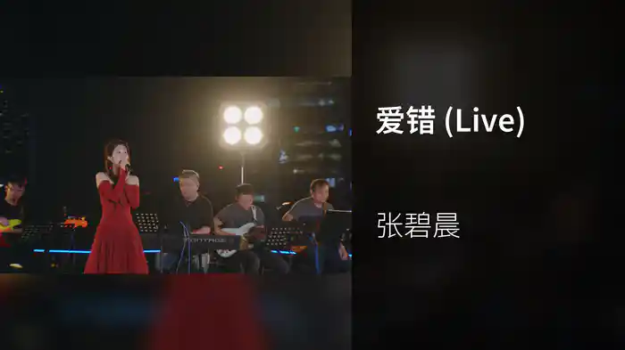 爱错 (Live)