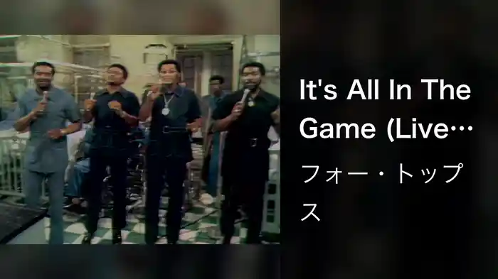 It's All In The Game (Live On The Ed Sullivan Show, November 8, 1970)