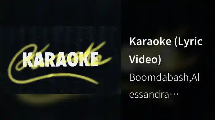 Karaoke (Lyric Video)