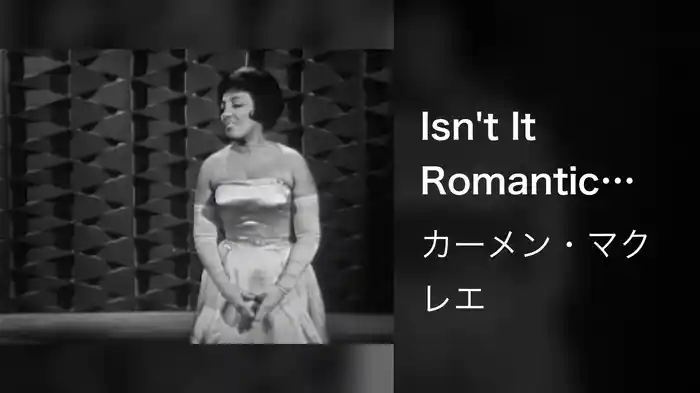 Isn't It Romantic (Live On The Ed Sullivan Show, January 29, 1961)