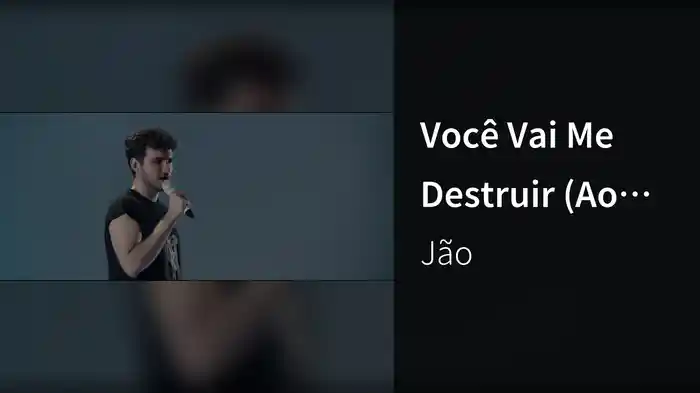 Você Vai Me Destruir (Ao Vivo Em São Paulo / 2019)