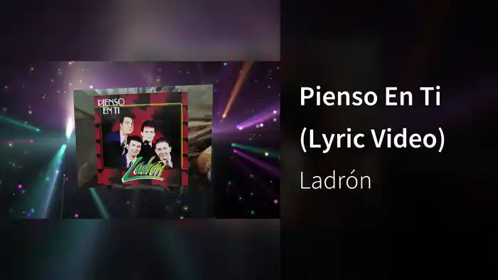 Pienso En Ti (Lyric Video)