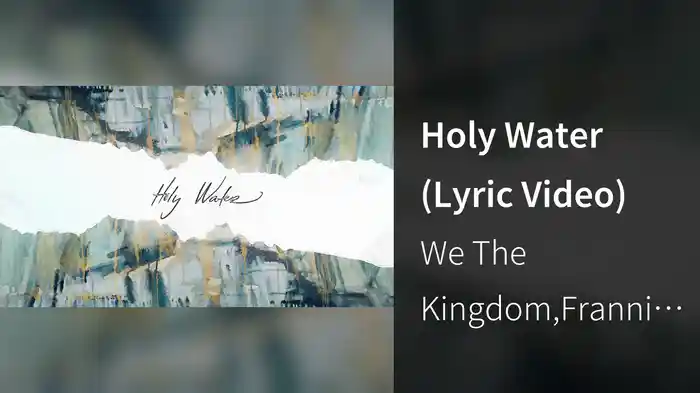 Holy Water (Lyric Video)