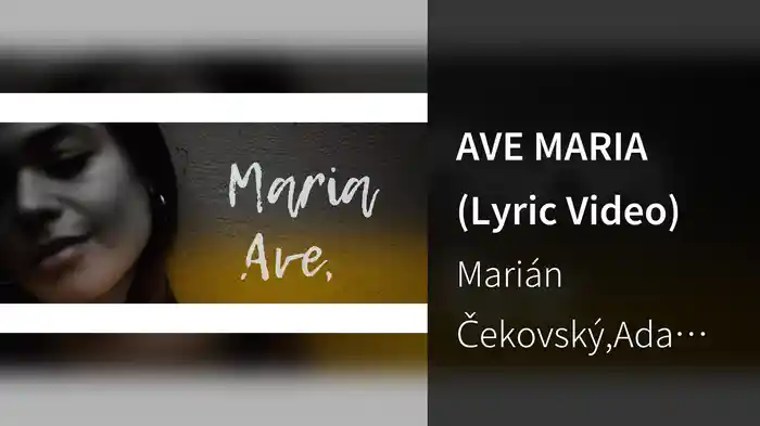 AVE MARIA (Lyric Video)