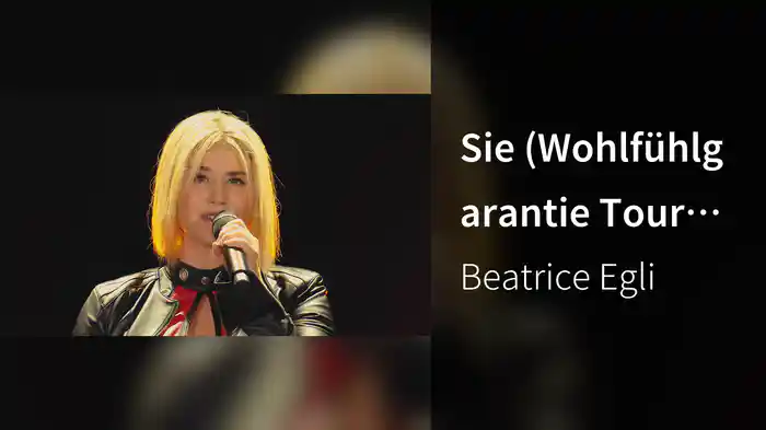 Sie (Wohlfühlgarantie Tour Live - Mannheim 2018)