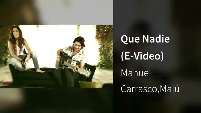Que Nadie (E-Video)