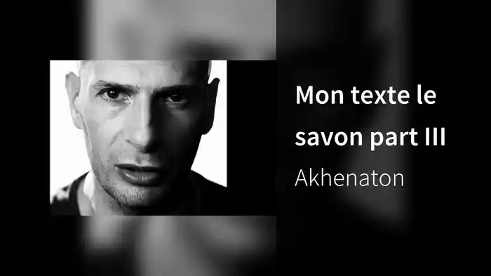 Mon texte le savon part III
