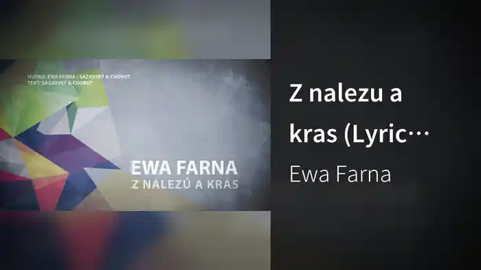 Z nalezu a kras (Lyric Video)
