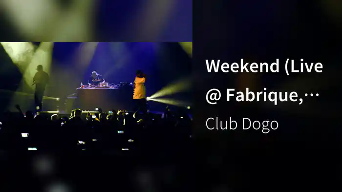 Weekend (Live @ Fabrique, Anteprima Tour 2014)