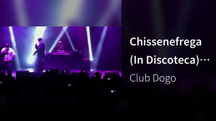 Chissenefrega (In Discoteca) (Live @ Fabrique, Anteprima Tour 2014)