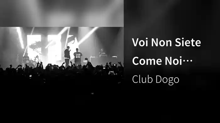 Voi Non Siete Come Noi (Alcatraz Live 2015)
