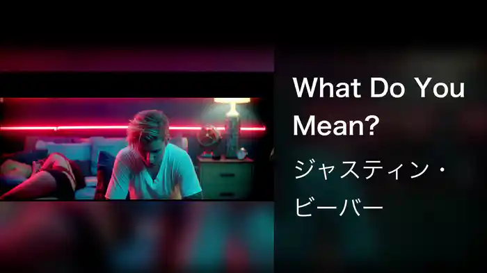 What Do You Mean?