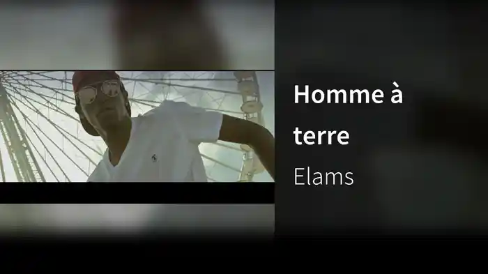 Homme à terre