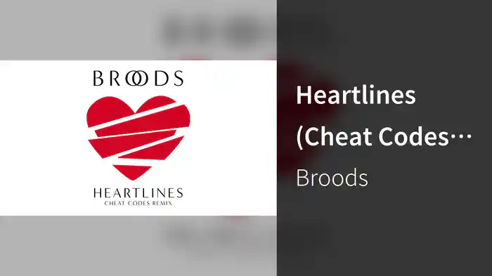 Heartlines (Cheat Codes Remix/Audio)