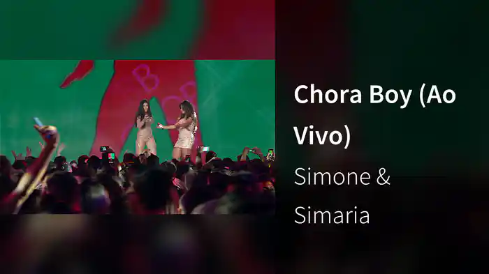 Chora Boy (Ao Vivo)