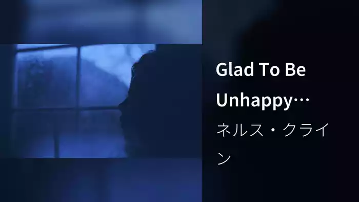 Glad To Be Unhappy (Visualizer)