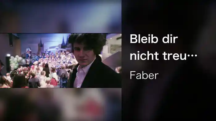 Bleib dir nicht treu (Lyric Video)