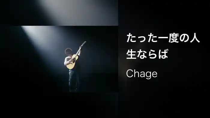 たった一度の人生ならば