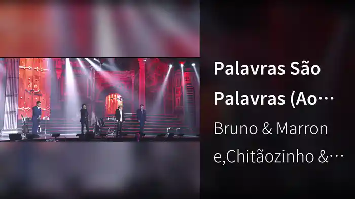 Palavras São Palavras (Ao Vivo)