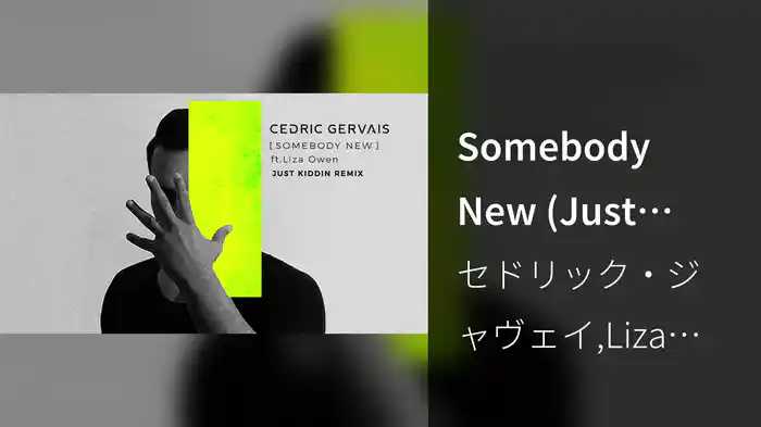 Somebody New (Just Kiddin Remix / Audio)