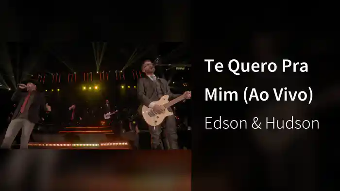 Te Quero Pra Mim (Ao Vivo)