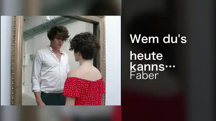 Wem du's heute kannst besorgen