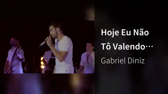 Hoje Eu Não Tô Valendo Nada (Ao Vivo)