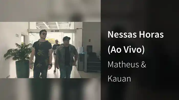 Nessas Horas (Ao Vivo)