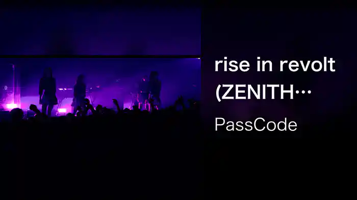 rise in revolt (ZENITH TOUR 2017 FINAL SERIES at TSUTAYA O-EAST)