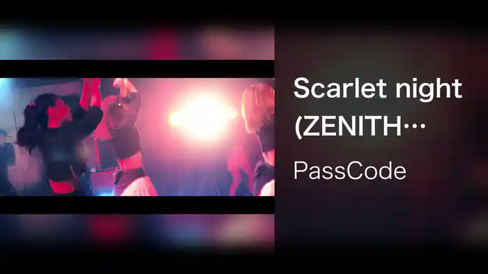 Scarlet night (ZENITH TOUR 2017 FINAL SERIES at TSUTAYA O-EAST)