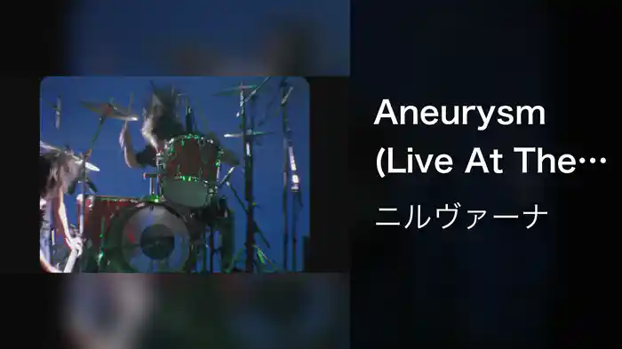Aneurysm (Live At The Paramount, Seattle / 1991)