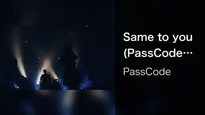 Same to you (PassCode presents VERSUS PASSCODE 2018 at BIGCAT)