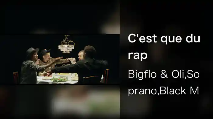 C'est que du rap