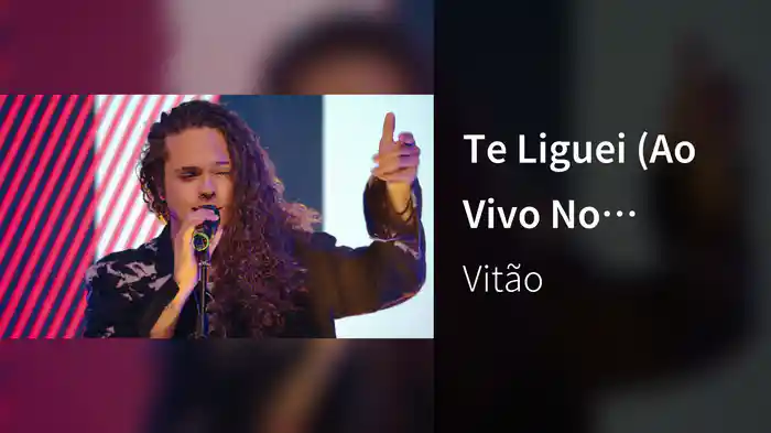 Te Liguei (Ao Vivo No Youtube Music Night, Rio De Janeiro / 2019)