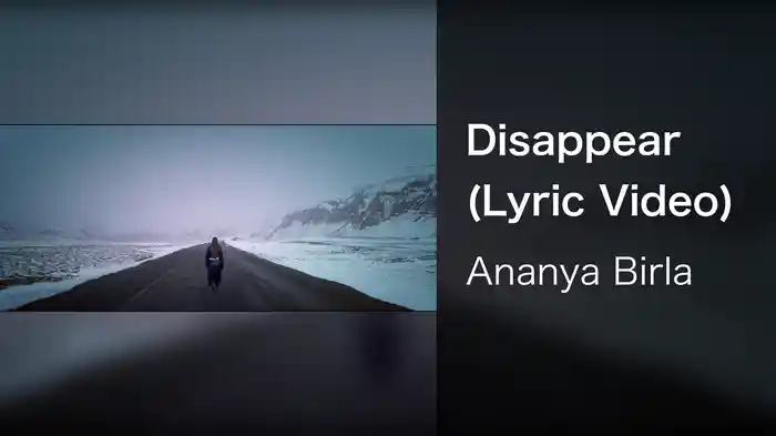 Disappear (Lyric Video)