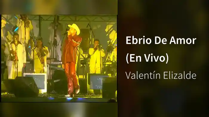 Ebrio De Amor (En Vivo)